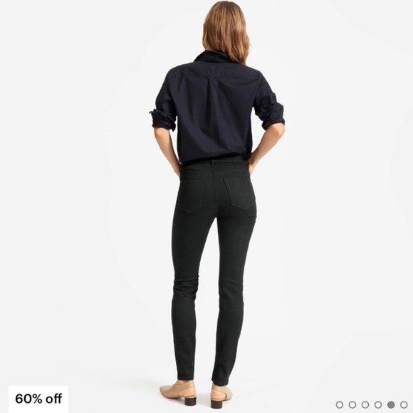 Everlane | The Mid Rise Skinny Jean Black Size 25 - Picture 4 of 9